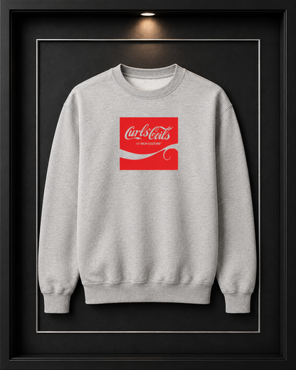 CURLS AND COILS CREWNECK
