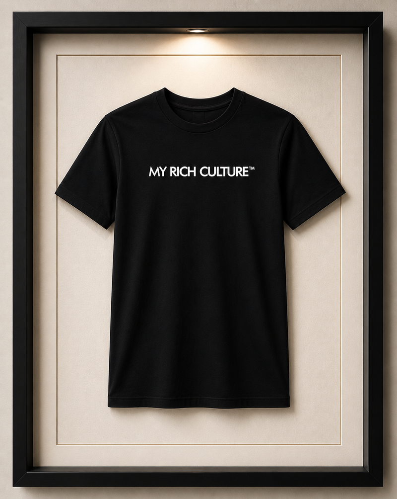 Premium Classic Logo Tee (BLACK)