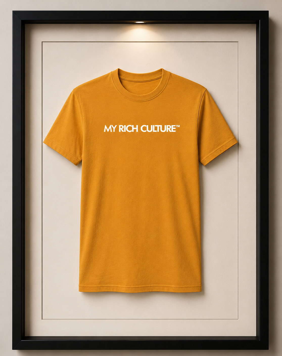 Premium Classic Logo Tee (RICH GOLD)