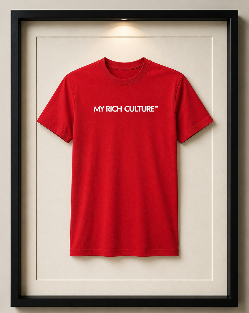 Premium Classic Logo Tee (RED)